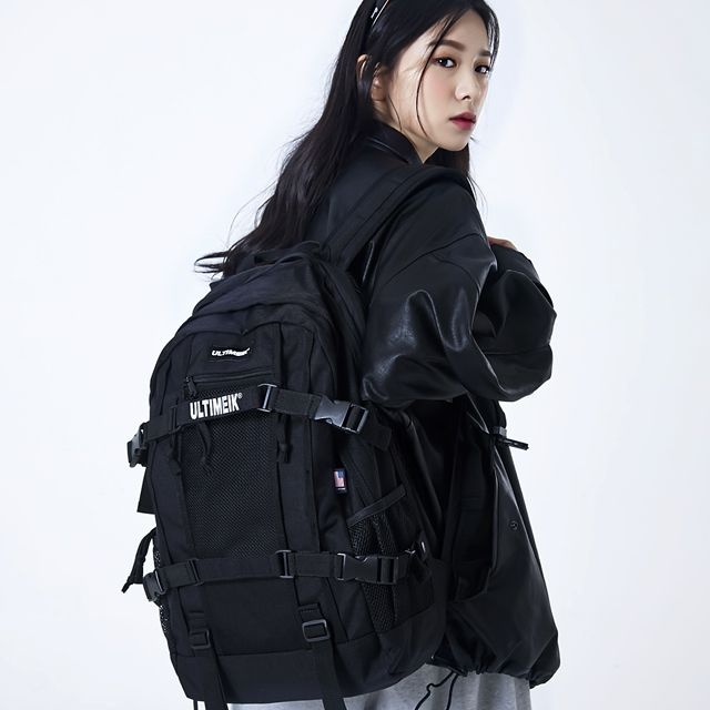 얼티메이크 7905 메쉬백팩 블랙 학생백팩 남자백팩 여자백팩 책가방 신학기가방