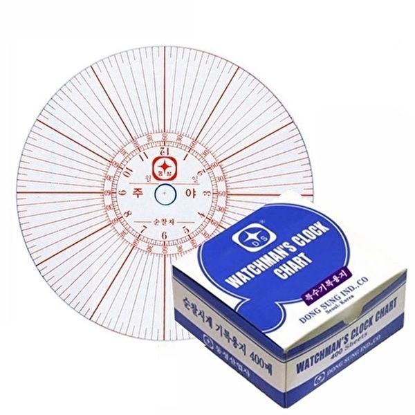 고품질 B순찰기계용지DS-특수NCR지DS-3500 2500E 400매박스 순찰지 순찰기용지 순찰종이 왓치맨 WFHU1LM