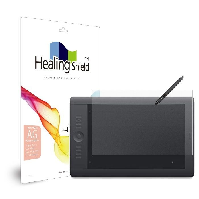 ㈜폰트리 힐링쉴드 (현대Hmall) 와콤 인튜어스5 터치 PTH 650 종이질감 Light 지문방지 액정보호필름