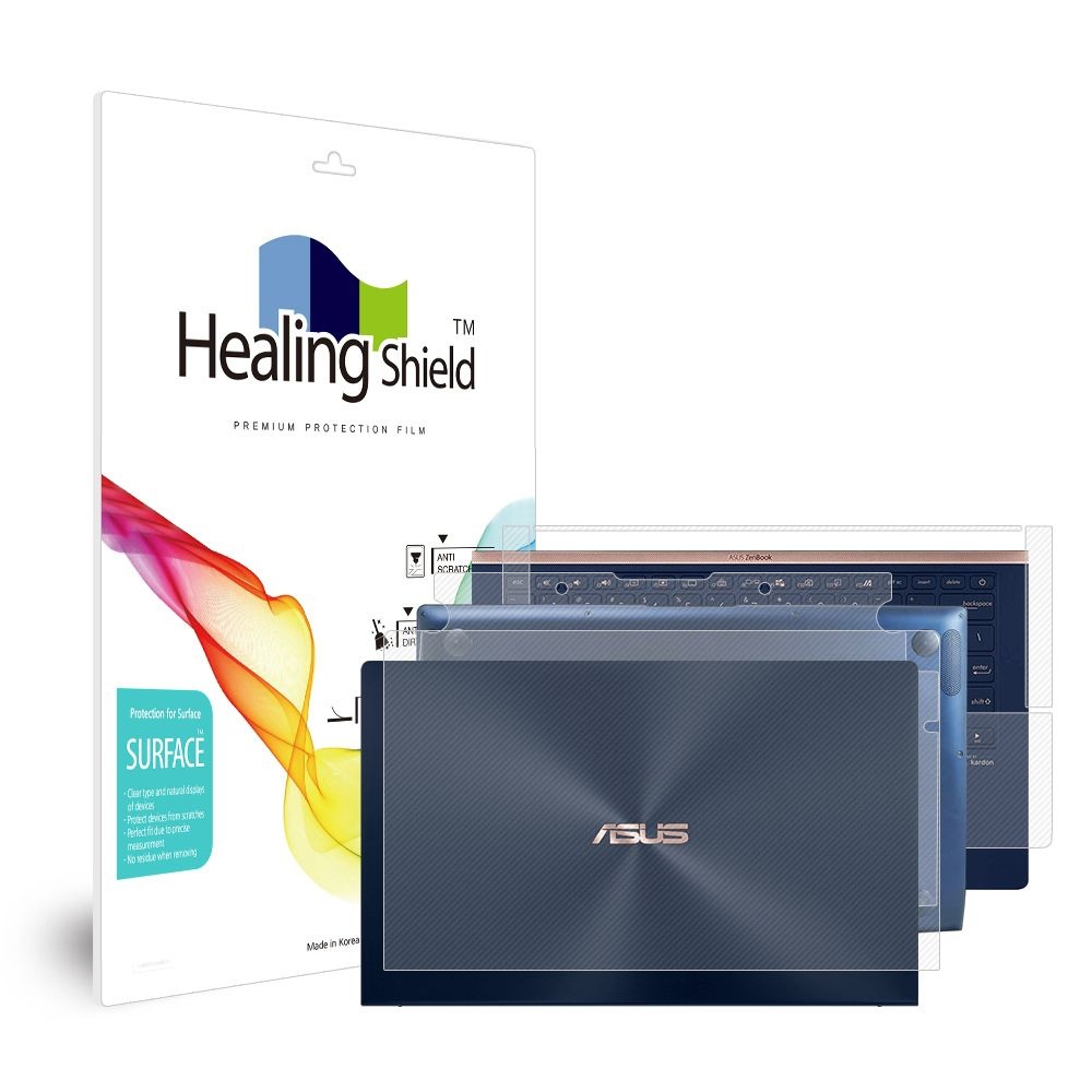 힐링쉴드 (현대Hmall) 에이수스 젠북 UX434FLC 무광 외부보호필름 3종세트