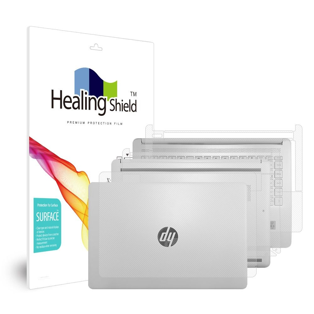 ㈜폰트리 힐링쉴드 (현대Hmall) HP 14s-dq1004tu 무광 외부보호필름 3종세트