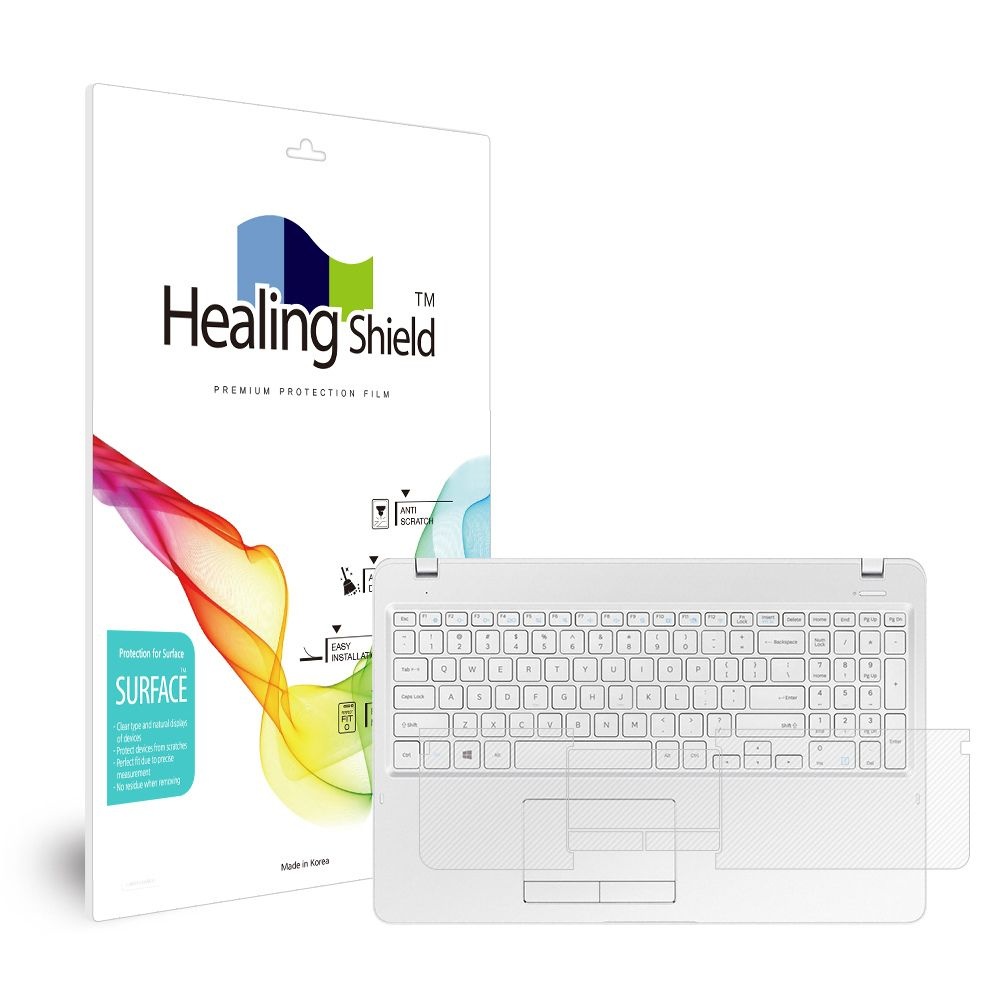 힐링쉴드 (현대Hmall) 삼성 노트북5 NT500R5Z 무광 외부보호필름 터치패드/팜레스트 2매