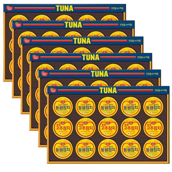 [동원FB] 동원참치 NS15호 6세트 쇼핑백 동봉 명절 선물세트