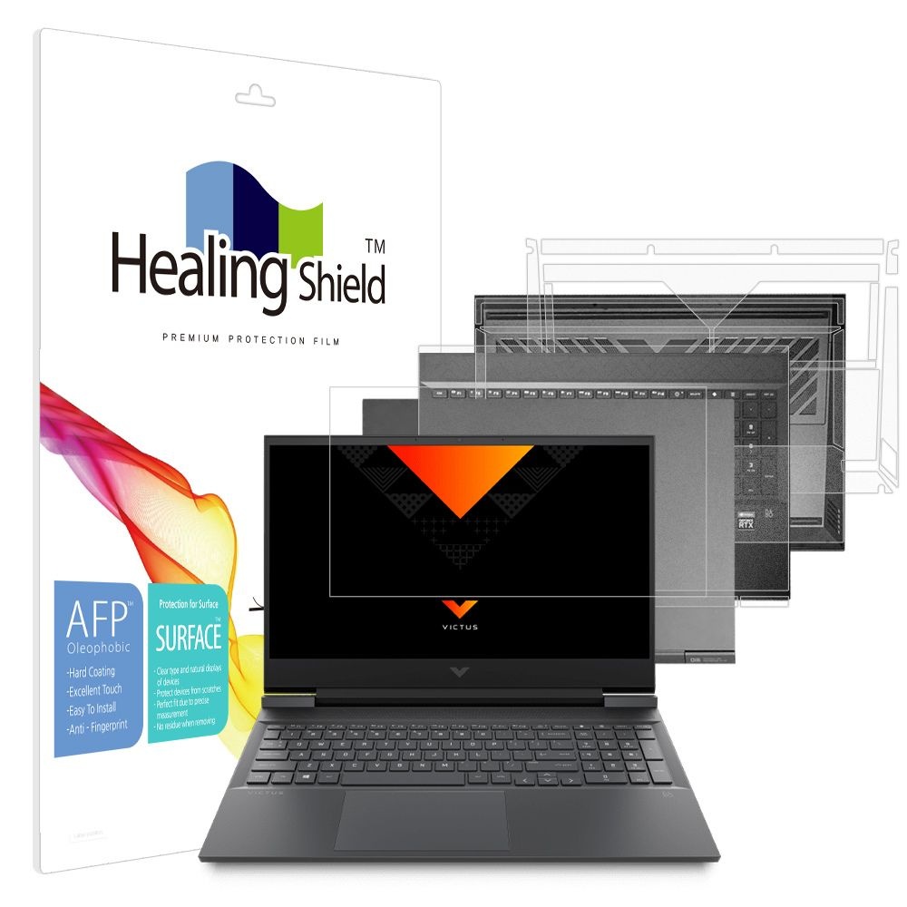 ㈜폰트리 힐링쉴드 (현대Hmall) HP VICTUS 16 2022 올레포빅 액정보호필름1매 외부3종