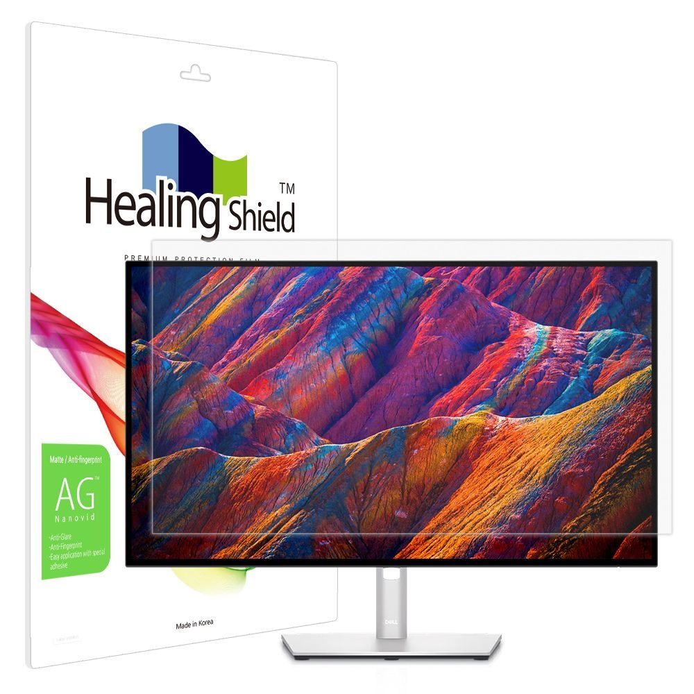 ㈜폰트리 힐링쉴드 (현대Hmall) 델 울트라샤프 U2723QE 저반사 액정보호필름
