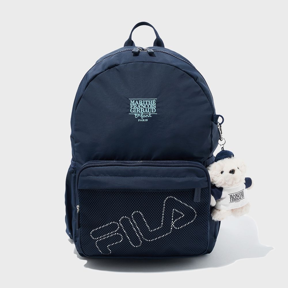 (공식) MFG X FILA KIDS BACK PACK navy