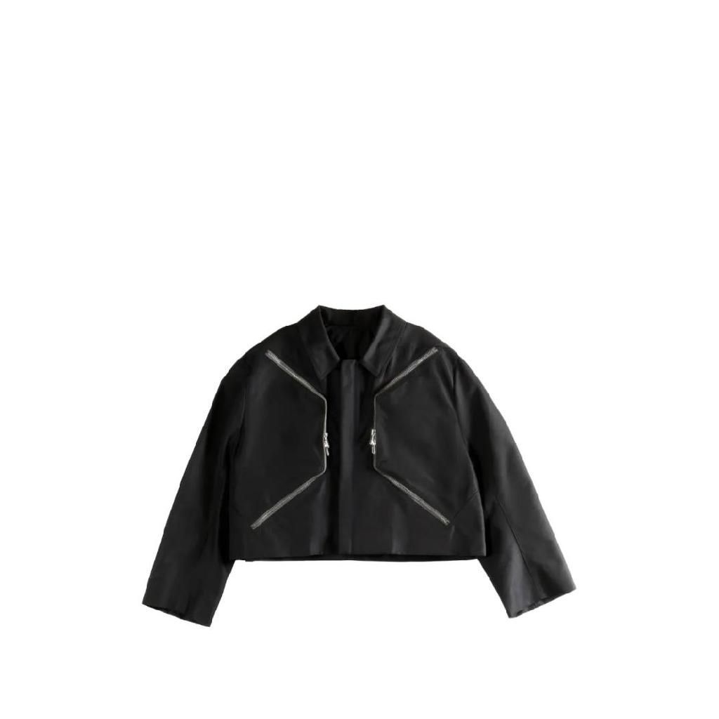 릭 오웬스 릭오웬스 집업 크롭 재킷 RU01F2795CDU TP448526976