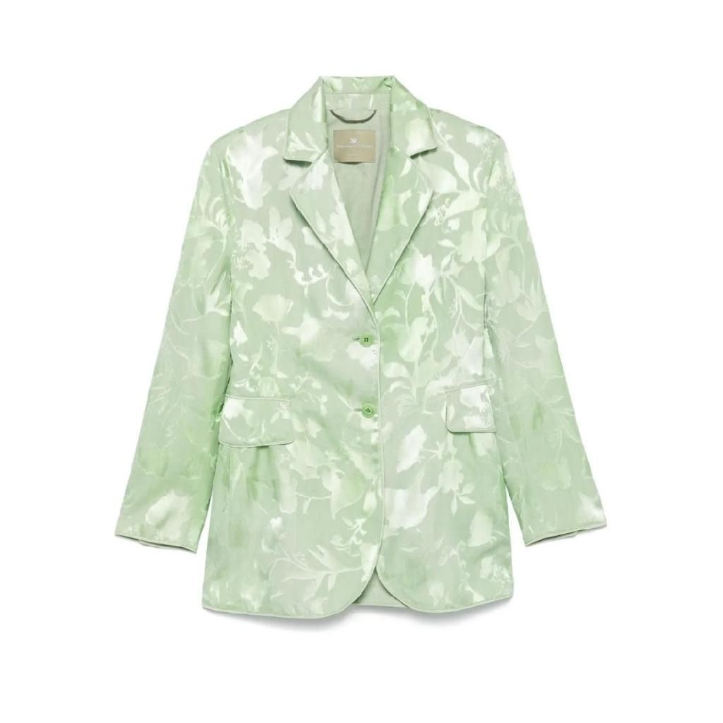 에르마노 설비노 에르마노설비노 플로럴 자카드 블레이저 D466I726YSH TP437567293