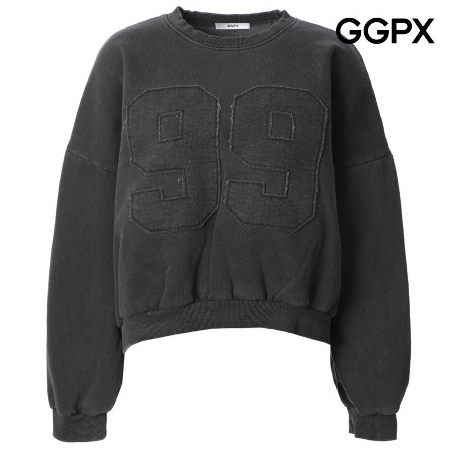 GGPX [AK수원점] [GGPX] 99 빈티지 피그먼트 기모 맨투맨 티셔츠 (GQ1TS012F)