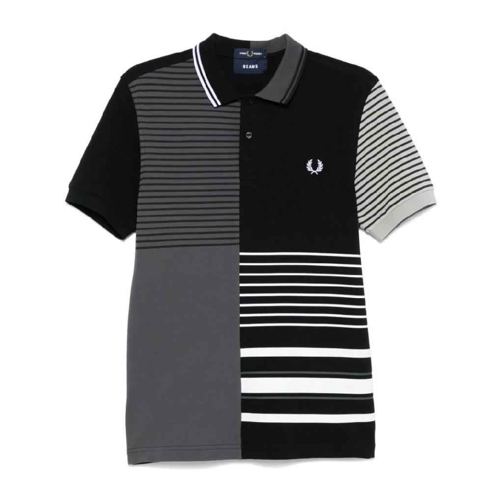 프레드페리 프레드페리 프레드 페리 X 빔스 스트라이프 폴로 셔츠 SM7188 TP430382697