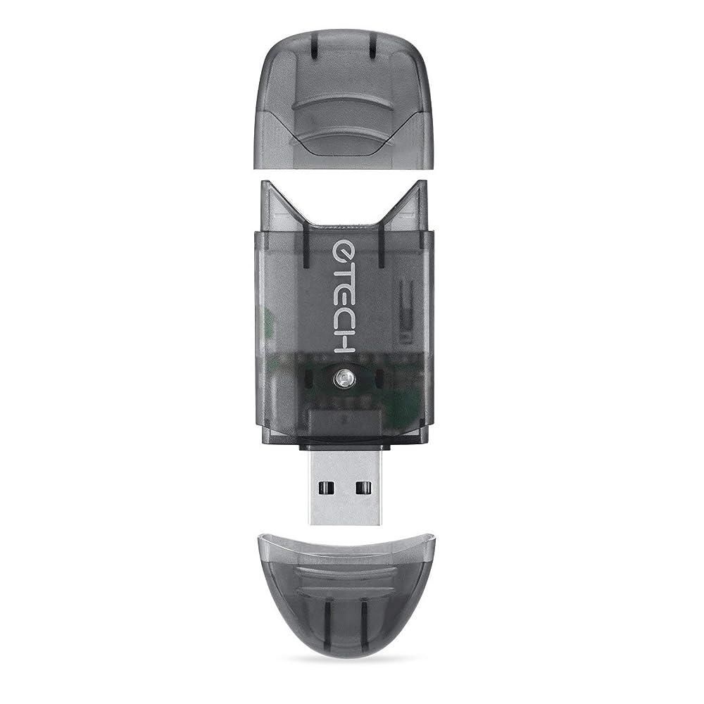 [해외] ETECH Collection USB 2.0 SD/SDHC/SDXC 메모리 카드 리더기/라이터 - SanDisk Kingston 256GB 128GB 64GB 32GB 16GB SDXC 울트라 익스트림 S