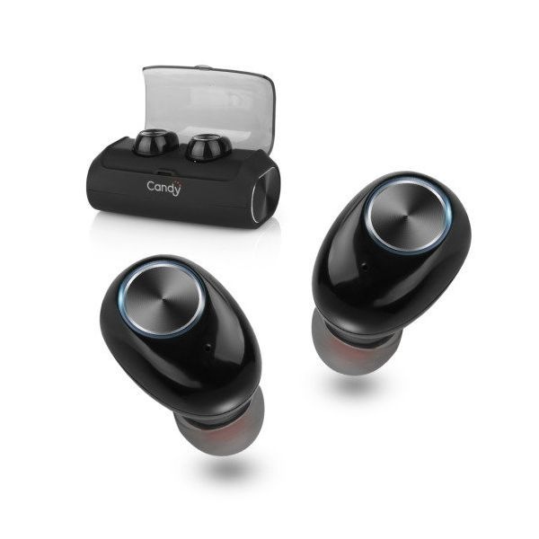캔디팟 블루투스 이어폰 TS-09 완전무선 코드프리 대용량크래들 501918