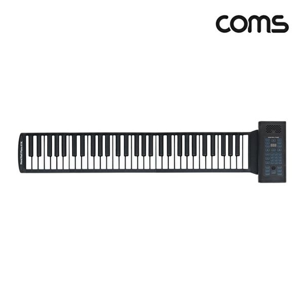 고품질 COMS 접이식 롤업 전자 핸드롤피아노(녹음지원) 핸드롤피아노 접이식피아노 롤키보드 WFHX3EU