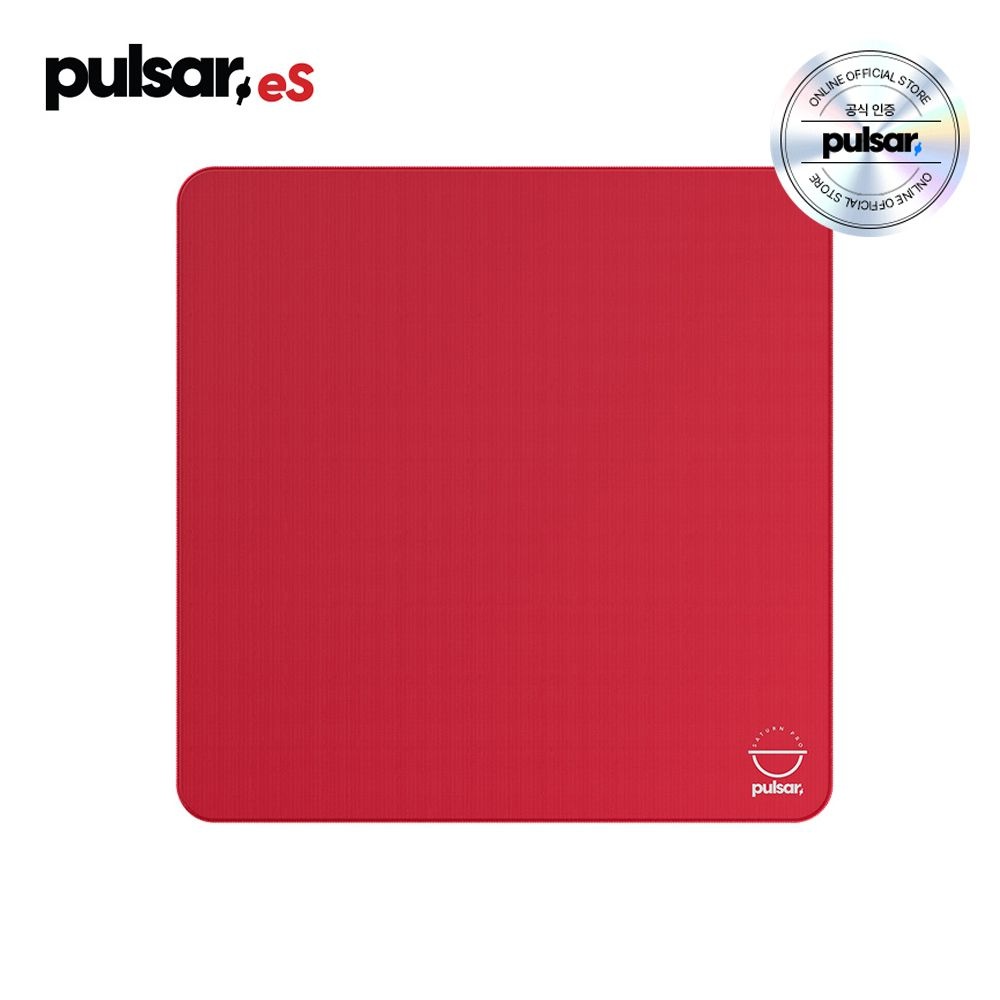 펄사 Pulsar Saturn Pro 게이밍 마우스패드 XLSQ사이즈 Soft Radiant Ruby 레디언트루비 PSTSFXLSQR FT