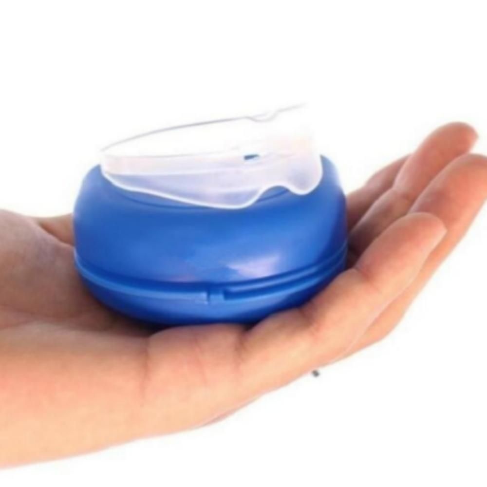 자체 마우스 피스 실리콘 소음 방지 수면 가드 보호 슬리핑용