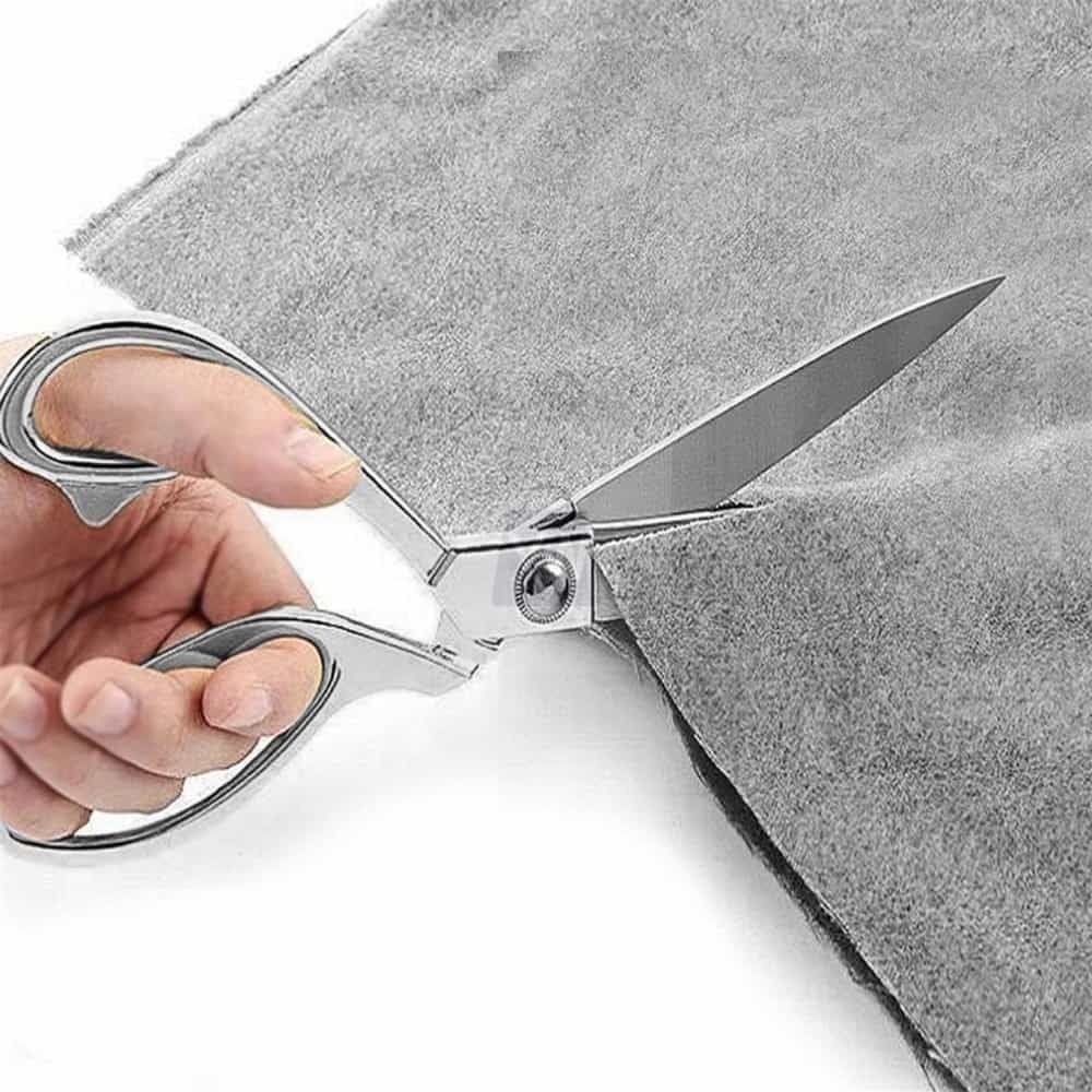 YWSHOP 실버 스텐 원단 재단가위 20CM 재단용품 제단가위 미싱부자재