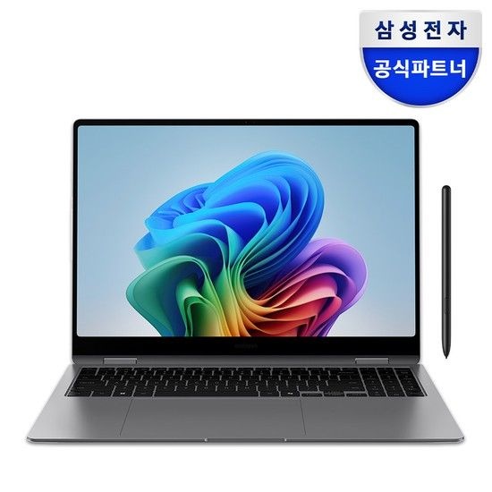삼성전자(주) 갤럭시북5 프로360 NT960QHA-K71AR 32GB 1TB S펜 울트라7 코파일럿 AI 노트북 포토샵 영상편집 인공지능 고사양