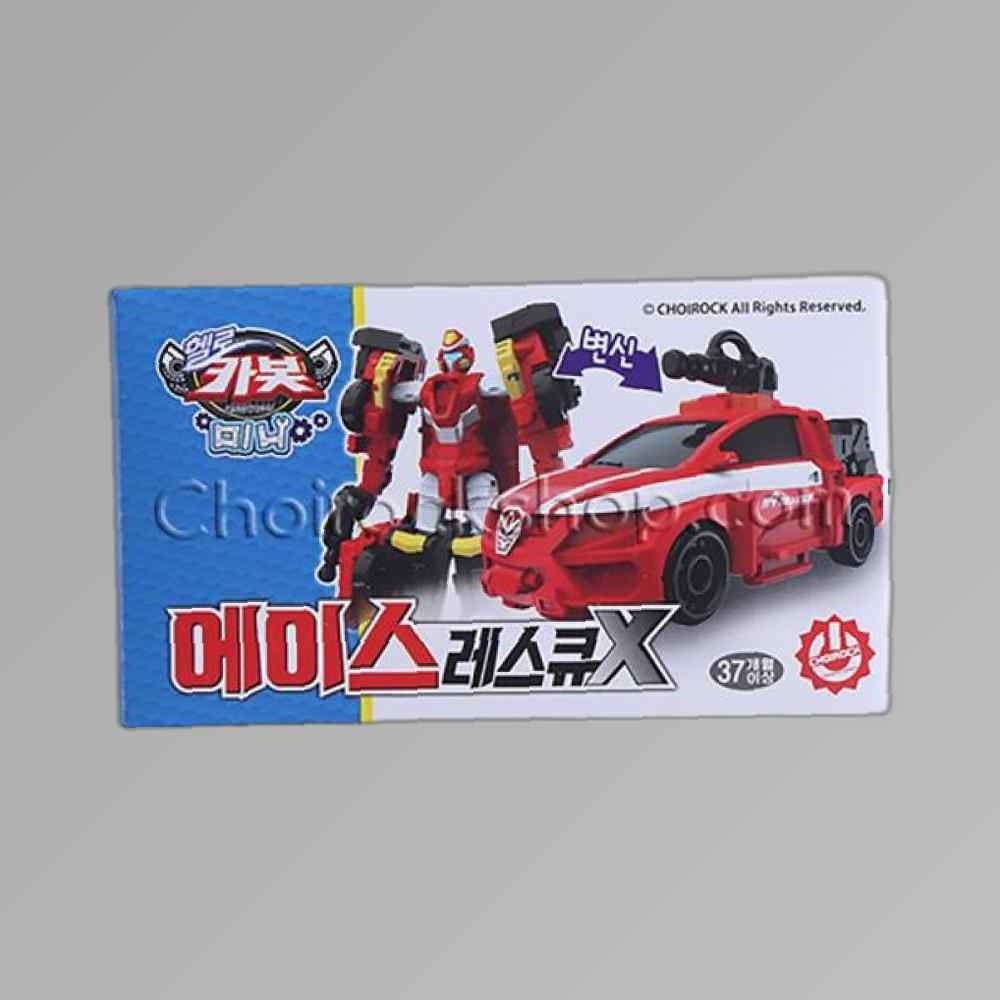 헬로카봇 미니 에이스 레스큐X 로봇 장난감 자동차