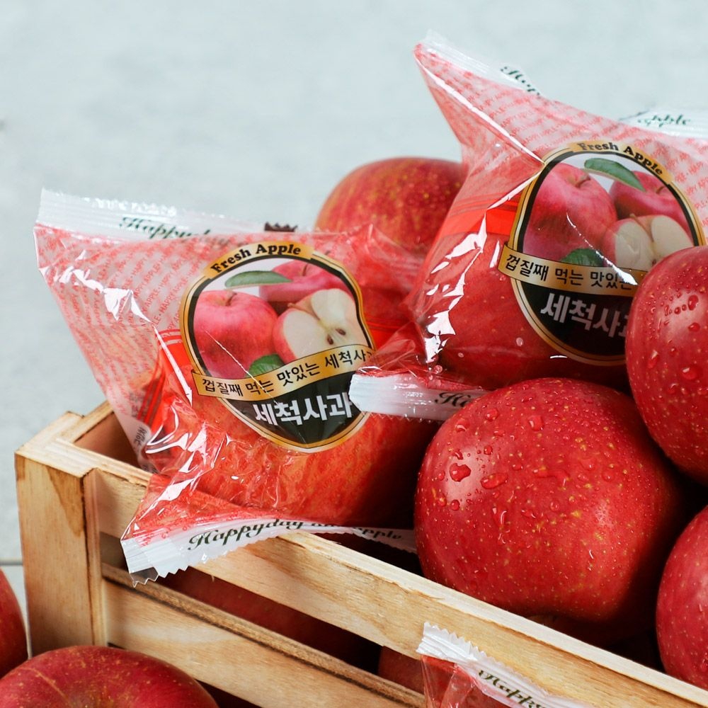 오늘아침 세척사과 28과 5kg