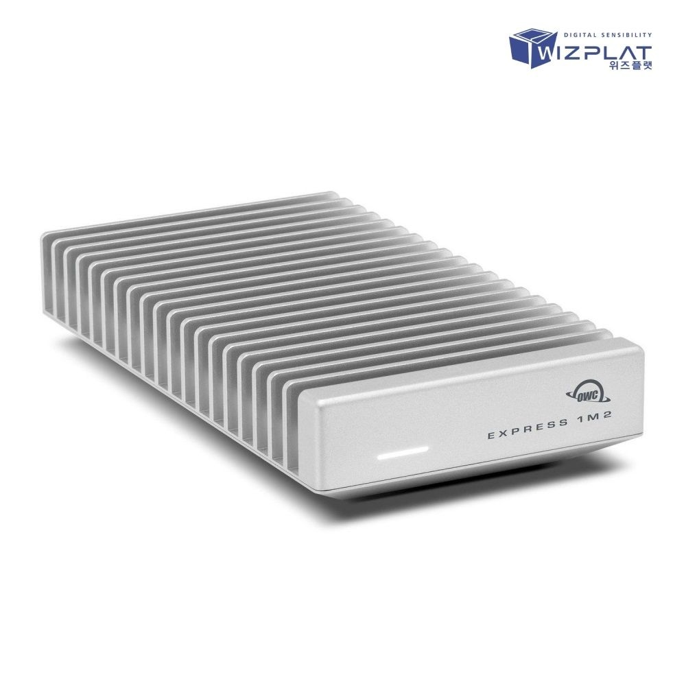 오더블유씨 OWC EXPRESS 1M2 80G 썬더볼트 5 NVMe M.2 외장SSD 외장하드 삼성990 PRO 4TB