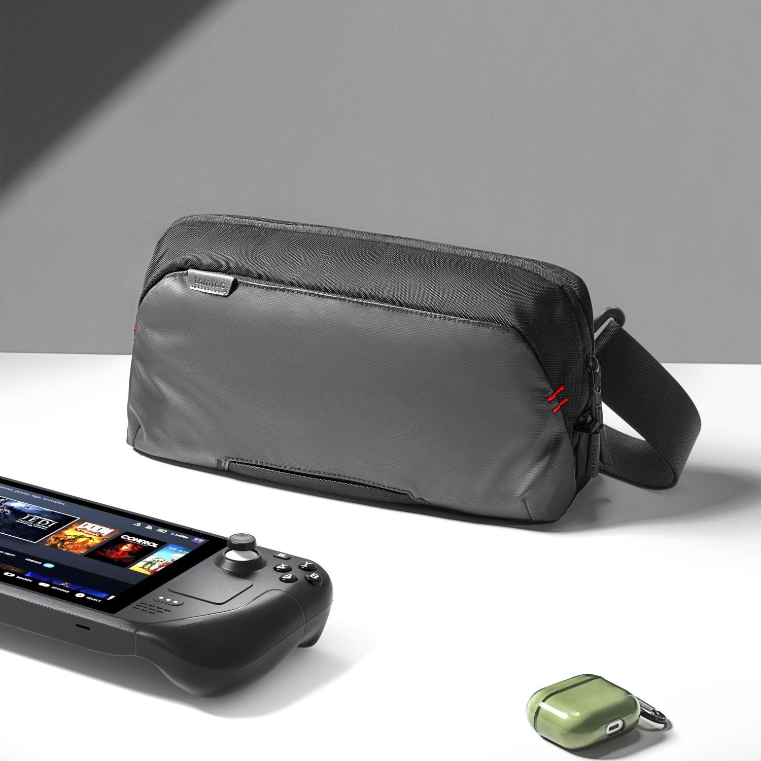 탐탁 탐탁 [탐탁] G47 트래블백 스팀덱 로그 레노버 리전고 슬링백 크로스백 다목적 여행용