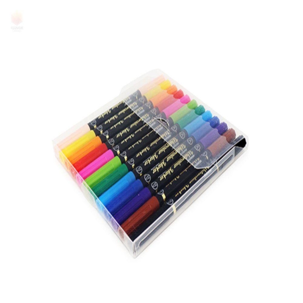 고프로컬렉션 수채화 마카 12개 수채화싸인펜 수채화펜붓