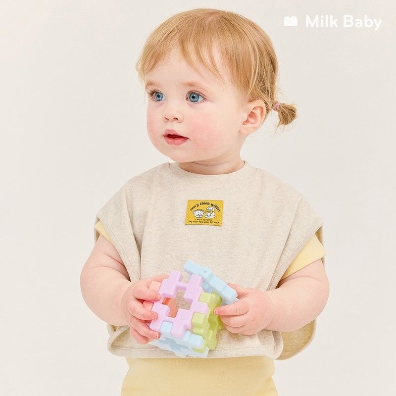 밀크베이비 밀크베이비 정상가17,900원멜로디빅빔베이비BIB유아턱받이 142102