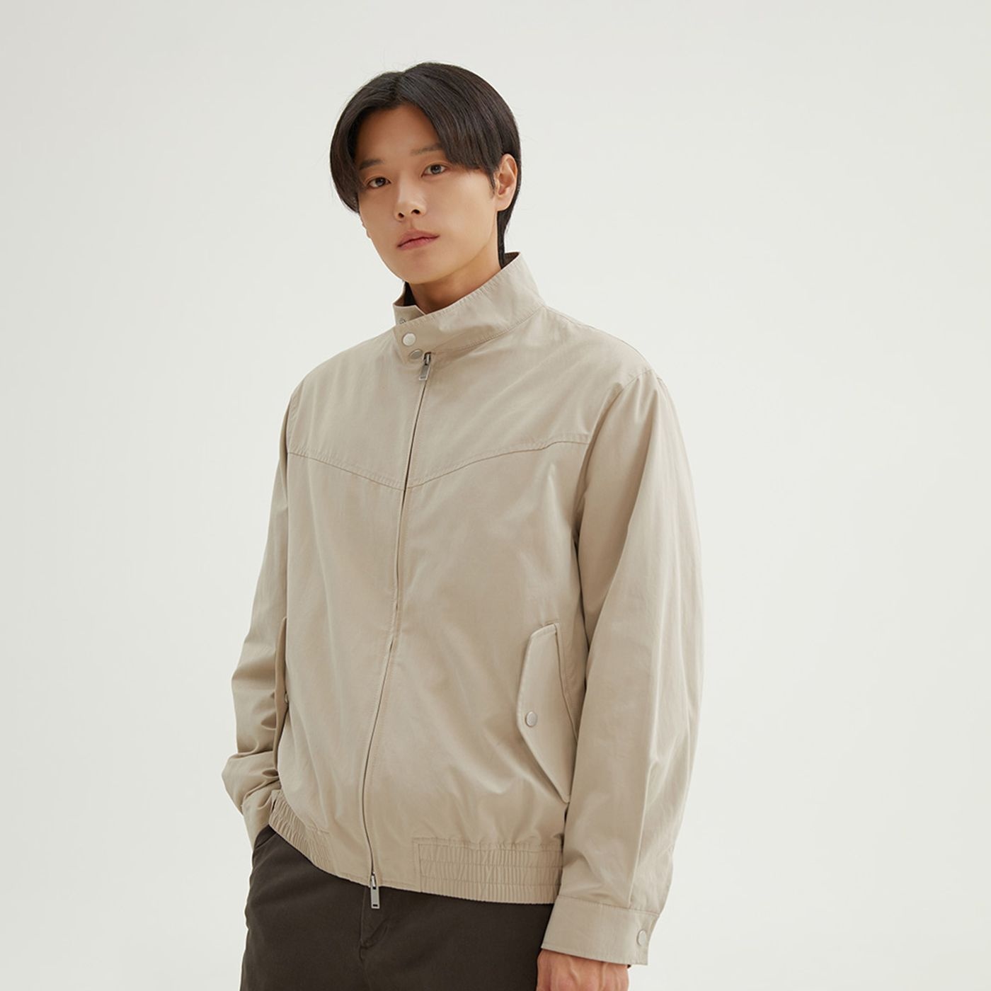 [스파오]헤링턴 집업 재킷_SPJJF49M22 : 롯데ON