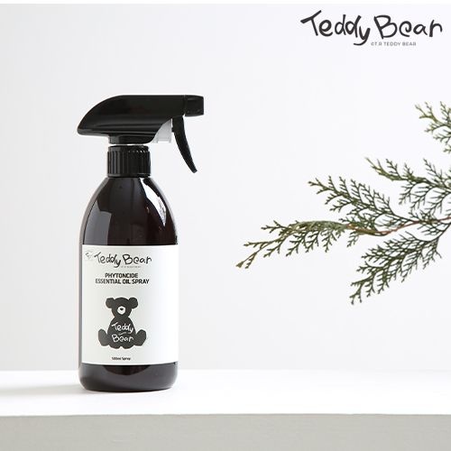 테디베어 피톤치드 편백수 탈취제 / 편백오일 함유 [500ml 스프레이 / 500ml 스프레이 + 500ml 리필] 구성선택