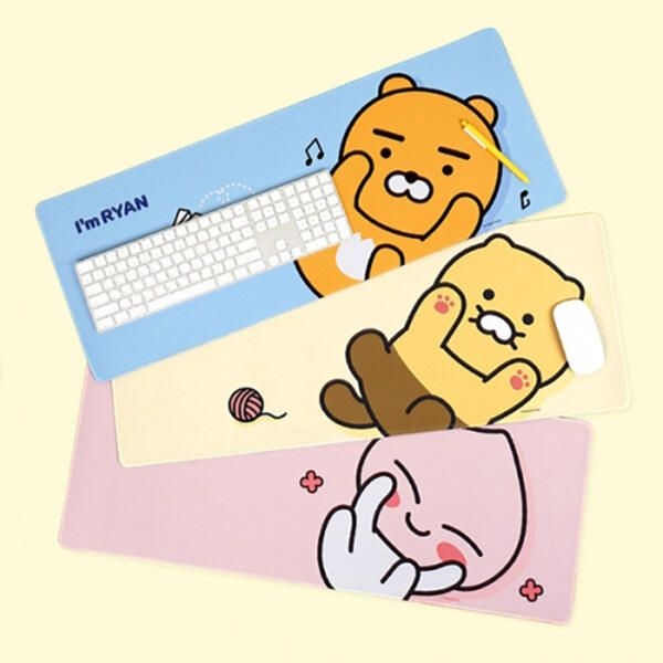 [보리보리]아트박스/디자인에버 카카오 데스크 장패드 발라당 라이언 어피치 춘식이