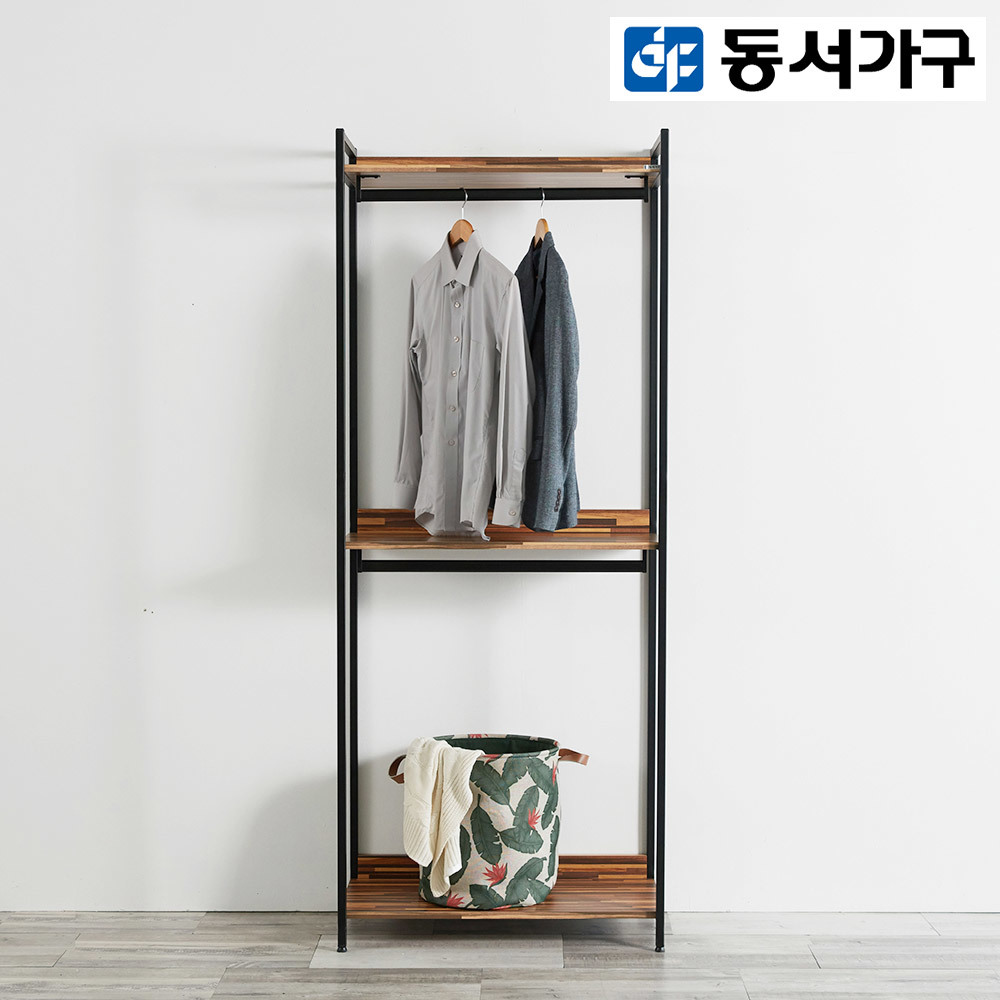 쏘노 시스템 드레스룸 800 2단 행거 옷장 DF911329