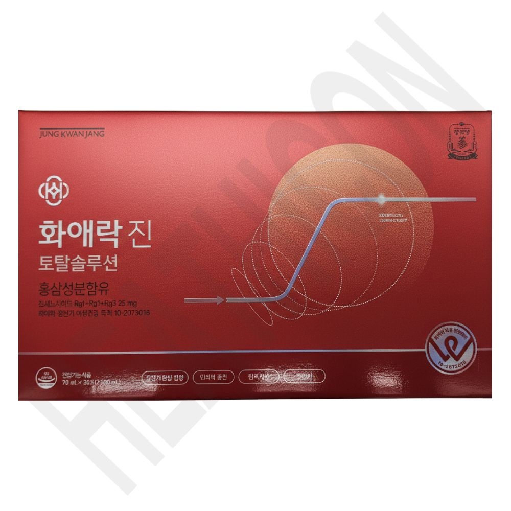정관장 화애락 터닝미 70ml 30포 갱년기여성 여성건강