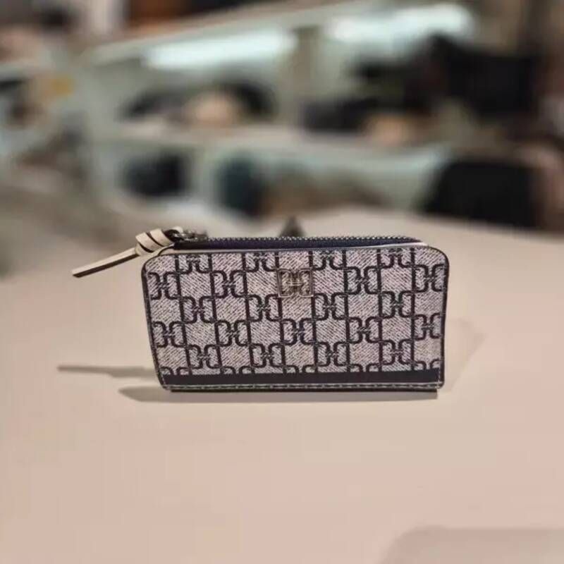 UnKnown 닥스 DAKS DCWA6E463N2 [래티스] 네이비 패턴 2단 반지갑 DCWA6E463 닥스핸드백 641564