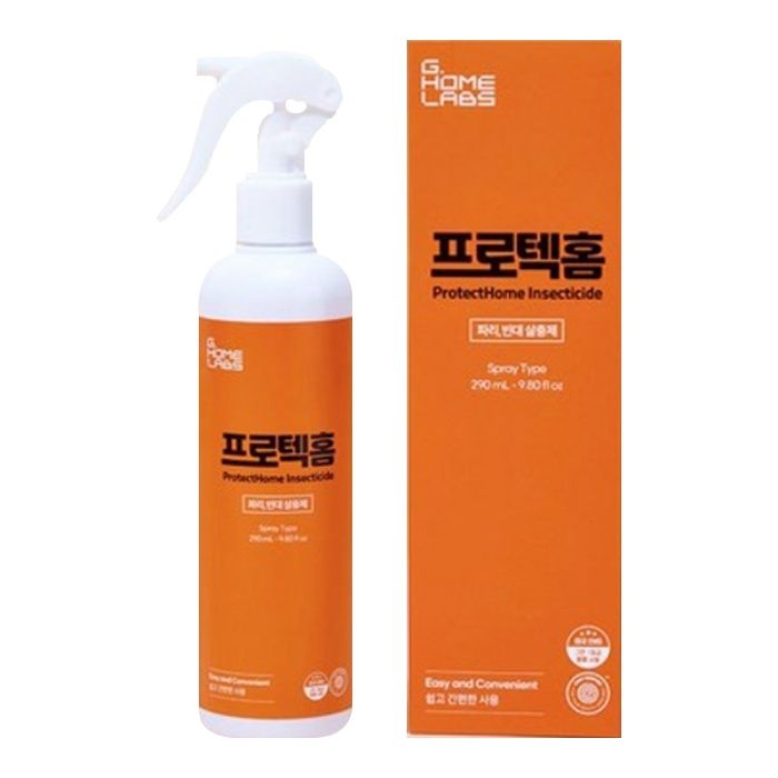 프로텍홈 290ml 디노테퓨란 빈대 퇴치 살충 파리 초파리 간편 스프레이