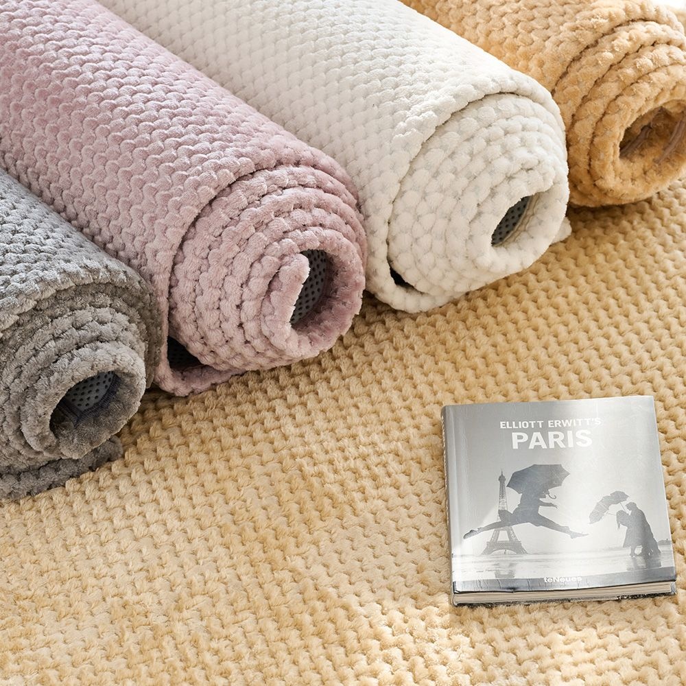 와플 소프트 단모 러그 워셔블 대형 거실 카페트 5colors 6size