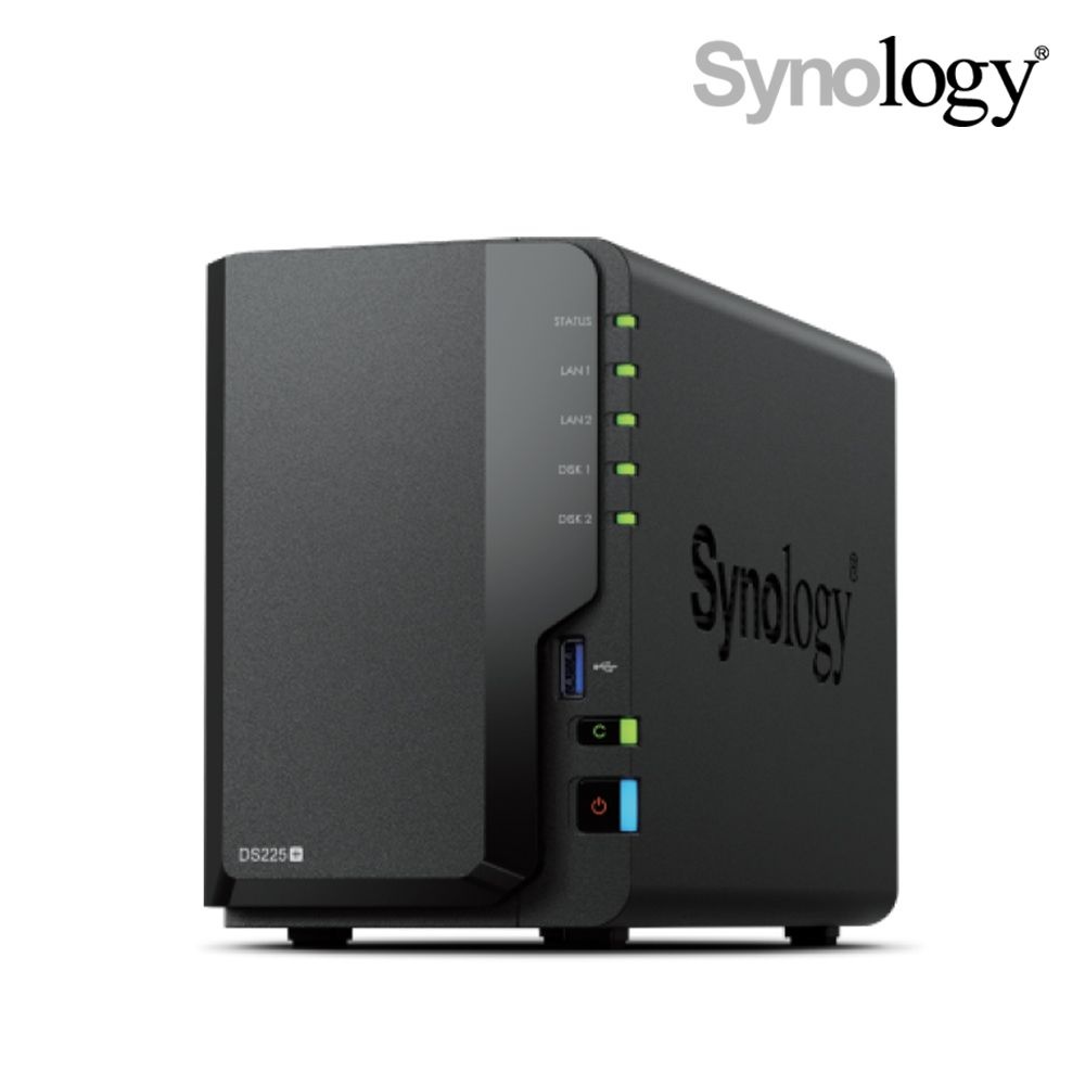 시놀로지 나스 DS225+ NAS 2BAY [DSM 초기설정 원격지원 레이드설정서비스]