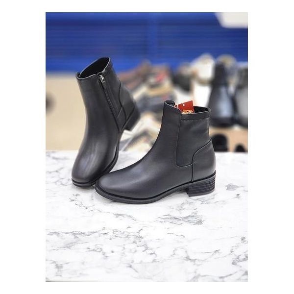 허시파피 여성3.5Cm굽심플리스부츠 VCXLKE 718109