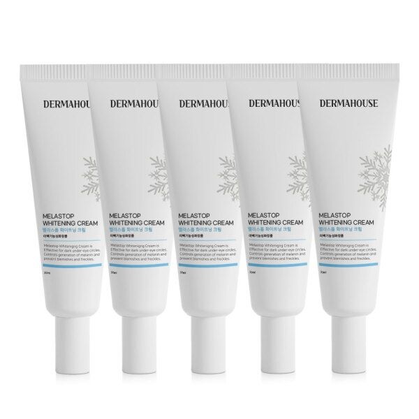[더마하우스] 화이트닝 크림 30mlx5개/ 미백기능성/입소문미백크림/잡티관리/칙칙한피부개선