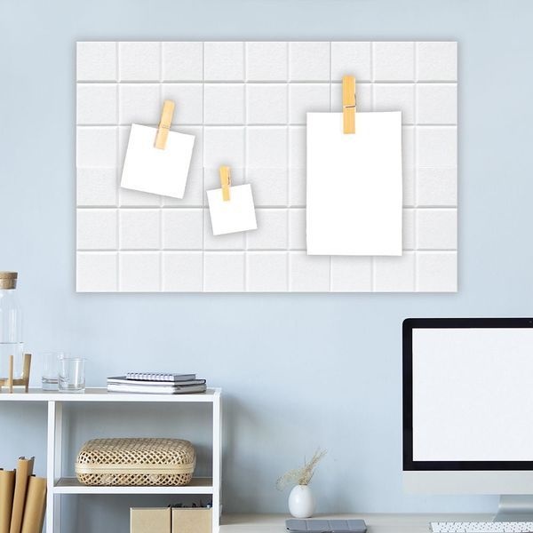 [하프클럽]진열 교실 보드 부직포 게시판 사무실 화이트