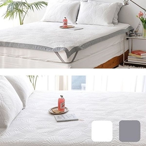 고품질 비죤 냉감 밴딩 침대패드 KK 2컬러 대구공장침대패드 공장침대패드 국산침대패드 WFI1T5E