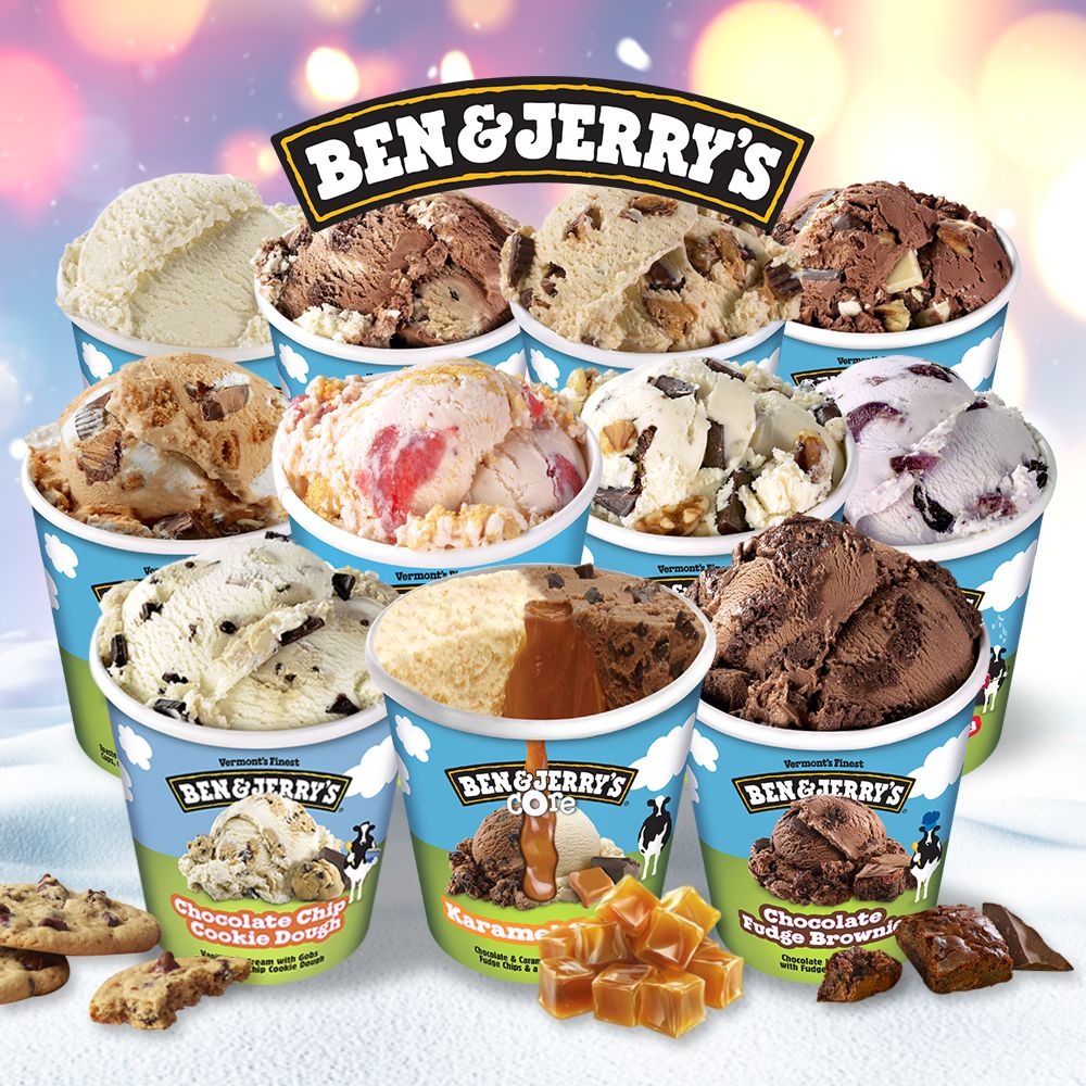 벤앤제리스 파인트 473ml 4통