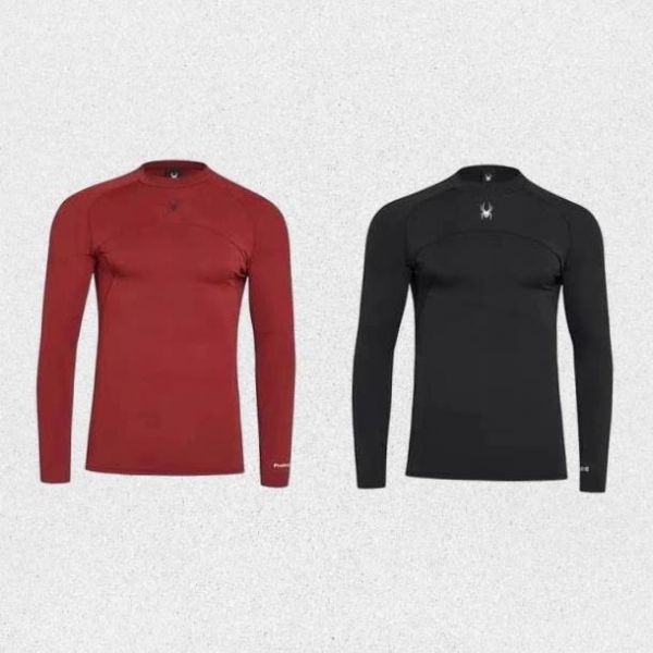 <매장정품> 스파이더 SPYDER 남성 사이클 프로웹 하이넥 롱 슬리브 티셔츠 SPHFCNRL501M V3SJA 1415967