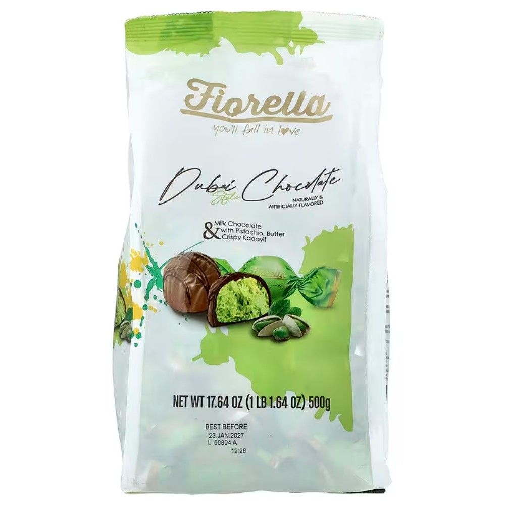 상세페이지 참조 [해외] 두바이 초콜릿, 낱개포장 500g, 피오렐라