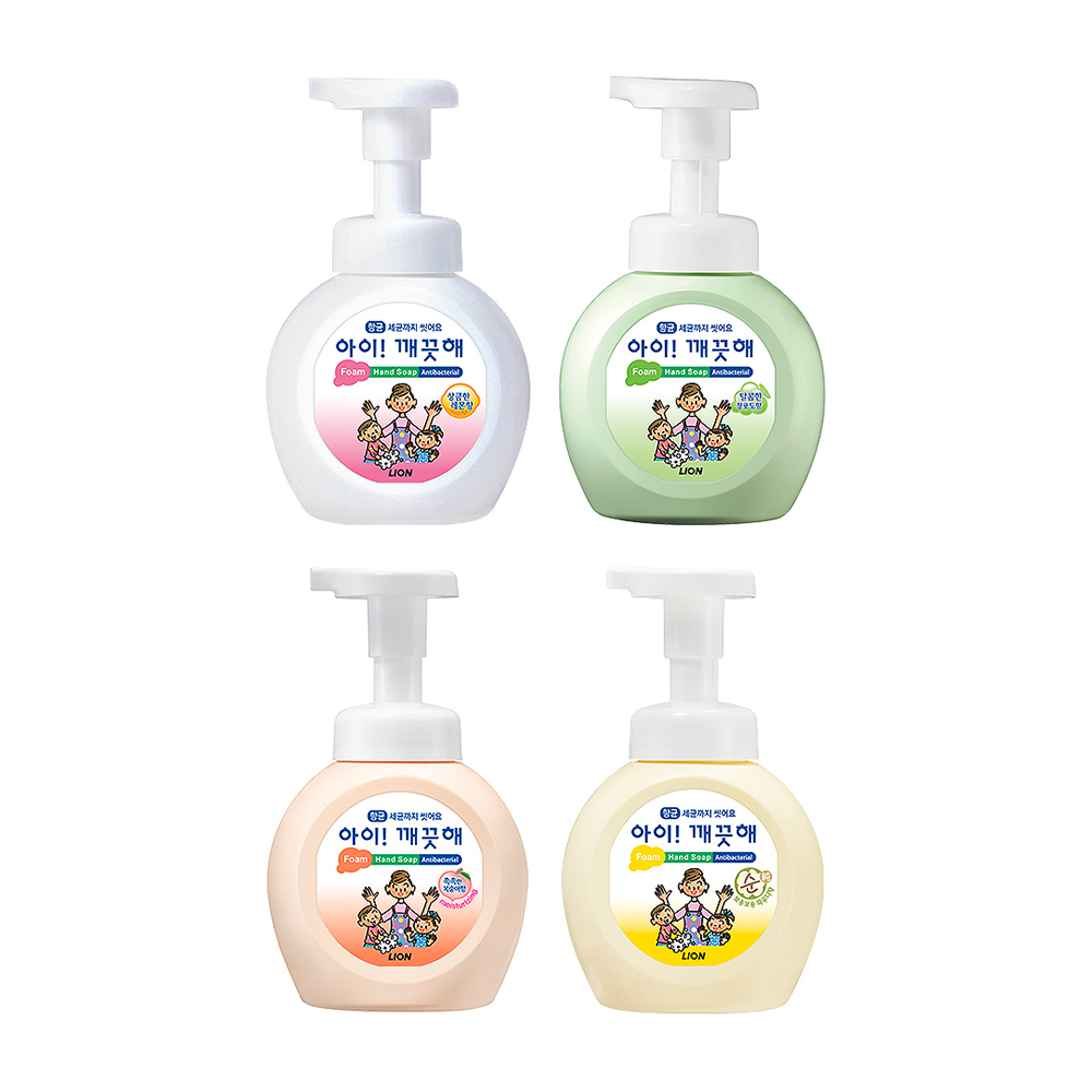 [온누리7%혜택]아이깨끗해 핸드워시 용기 250ml 낱개 ([2010011]용기_레몬)