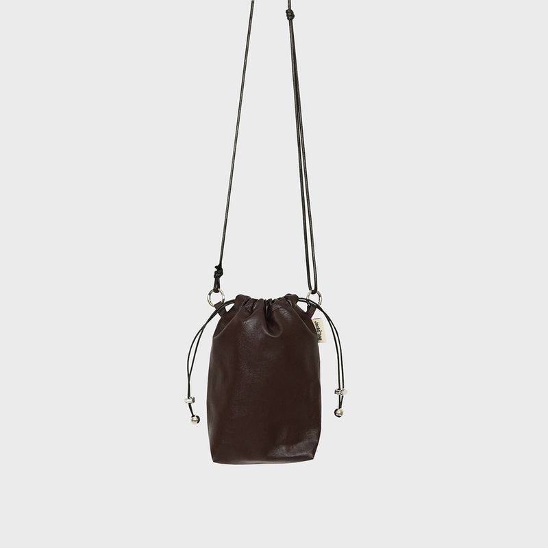 잭코백 Leather mini bag 레더 미니백 BROWN