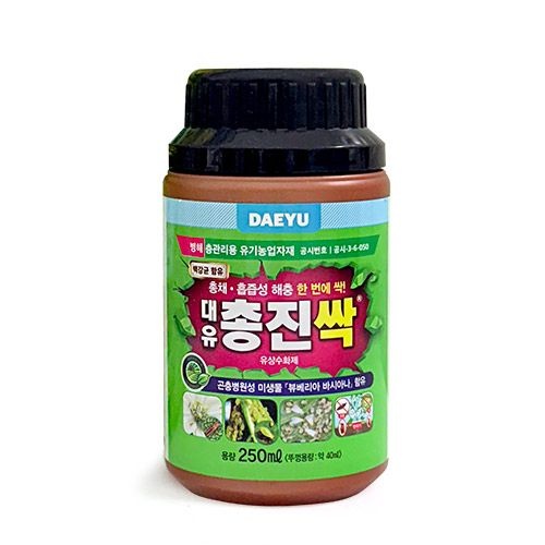 다농 대유 총진싹 250ml . 토양살충제 농약 아님 .