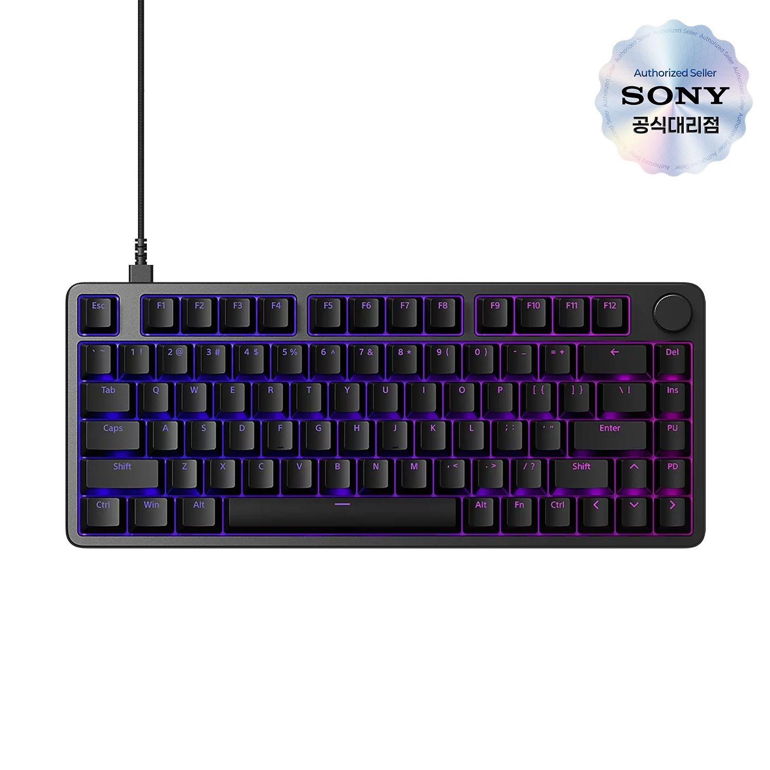 소니 [공식대리점] 소니 유선 게이밍 인존 키보드 H75 (INZONE KBD-H75)