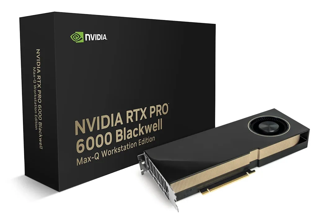 NVIDIA RTX PRO 6000 Blackwell MAX-Q 워크스테이션 에디션 D7 96GB 리테일박스(병행수입)