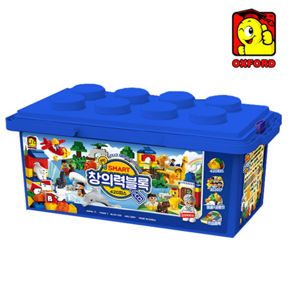 옥스포드 [옥스포드] CQ2661 SMART 창의력블록 동물 공룡 피규어  블럭 돌선물