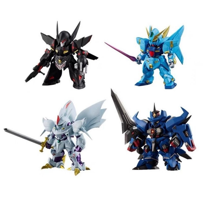 [해외] [발매] BANDAI 반다이 슈퍼로봇대전 OG FW 컨버지 오리지널 컬렉션 1탄 30주년 4종 세트 액션 피규어